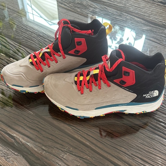 The North Face Men's Red and Black Athletic Shoes - Picture 1 of 6